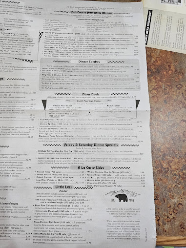 Menu Black Bear Diner Monterrey Village - 4
