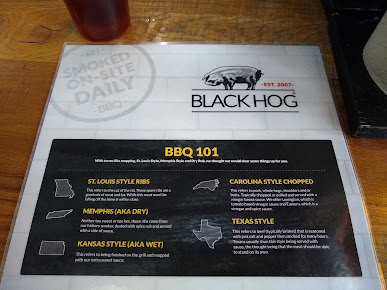 Menu Black Hog Bbq Bar Frederick - 6