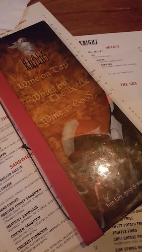 Menu Black Knight Lounge - 1
