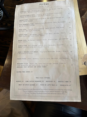 Menu Black Oak On Fifth - 9