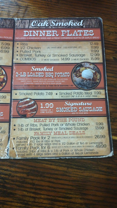 Menu Blackburns Bbq - 3