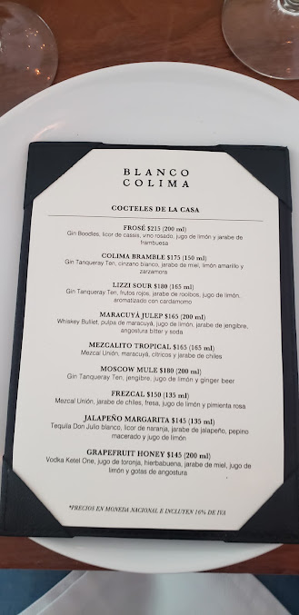 Menu Blanco Colima - 3