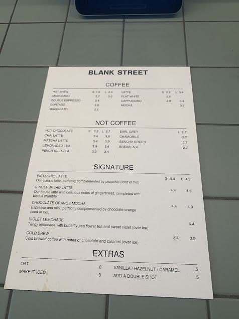 Menu Blank Street Coffee - 6