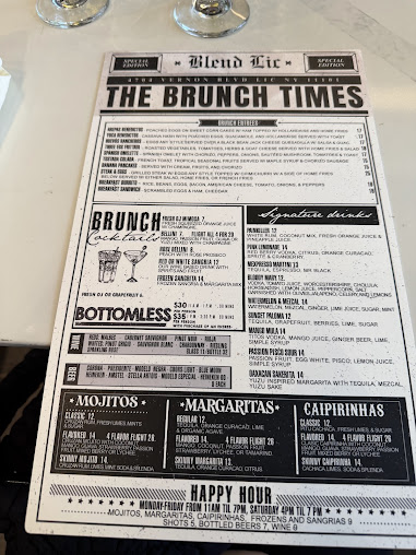 Menu Blend Lic - 1