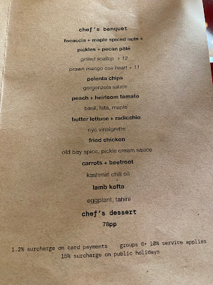 Menu Bloodwood Restaurant & Bar - 8