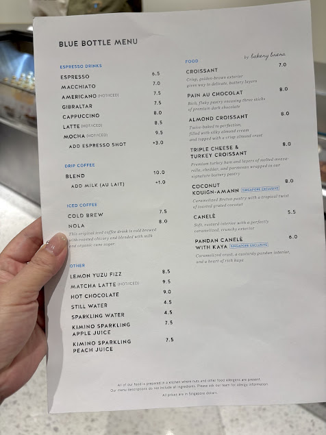 Menu Blue Bottle Coffee - 6