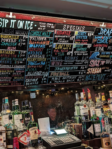 Menu Blue Gold Tavern - 1