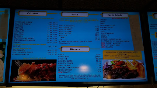 Menu Blue House Family Pizza Salem - 7