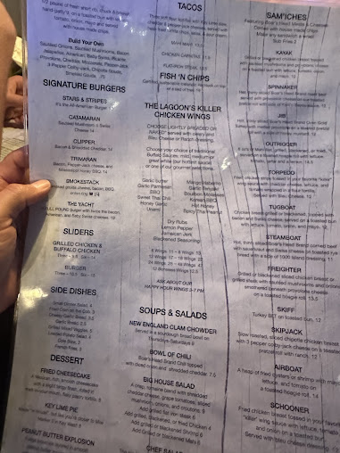 Menu Blue Lagoon Saloon - 3