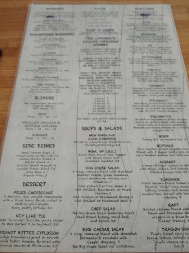 Menu Blue Lagoon Saloon - 4