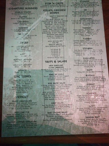 Menu Blue Lagoon Saloon - 9