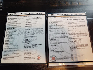 Menu Blue Moon Bistro - 7