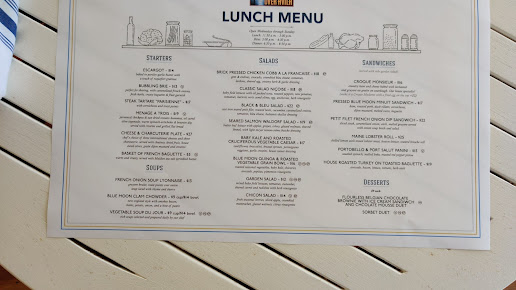 Menu Blue Moon Over Avila - 6