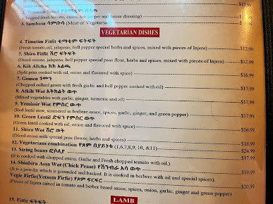 Menu Blue Nile - 3