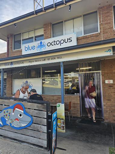 Photo Blue Octopus Take Away - 8