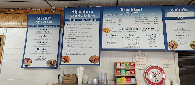 Menu Blue Ridge Deli Cafe - 1