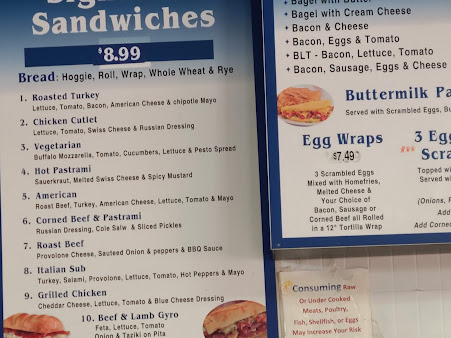Menu Blue Ridge Deli Cafe - 7
