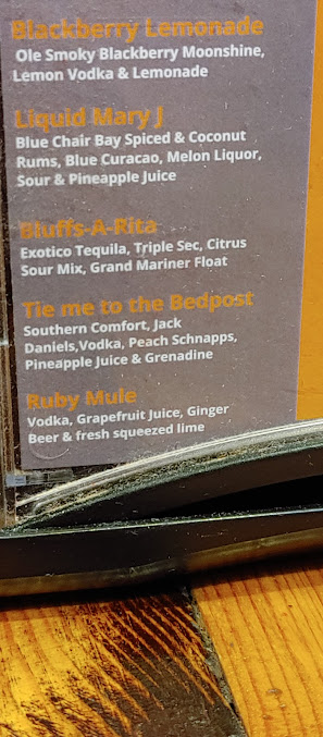 Menu Bluffs Grill And Tap - 8