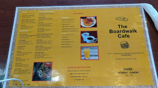 Menu Boardwalk Cafe - 7