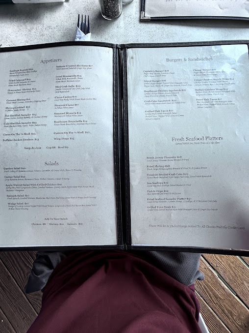 Menu Boathouse Restaurant - 4