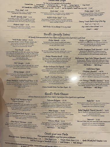 Menu Bocellis Italian Eatery - 6