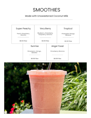 Menu Bodacious Brew Thru - 1