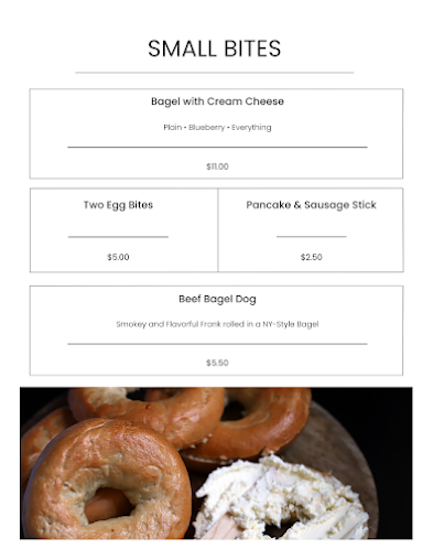 Menu Bodacious Brew Thru - 5
