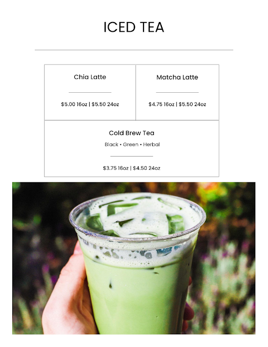 Menu Bodacious Brew Thru - 9