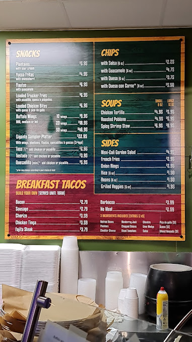 Menu Bodegas Taco Shop - 3