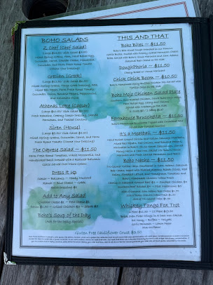 Menu Boho Pizza And Brew - 3