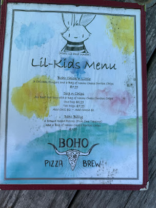 Menu Boho Pizza And Brew - 7