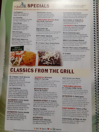 Menu Boiling Point - 1