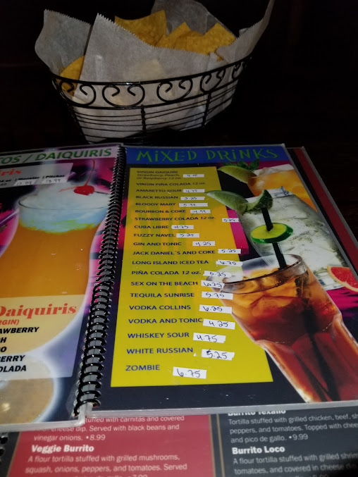 Menu Boiling Point - 7