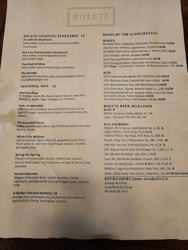 Menu Bolete - 3