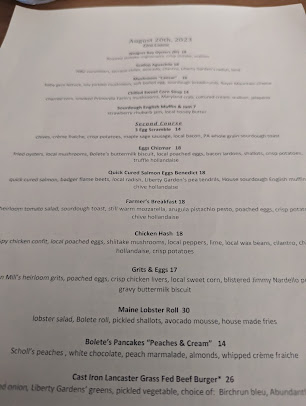 Menu Bolete - 6