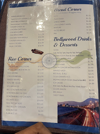 Menu Bollywood Grill - 0