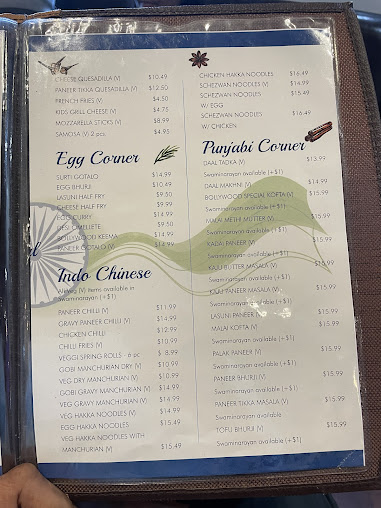 Menu Bollywood Grill - 1