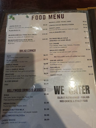 Menu Bollywood Grill - 2