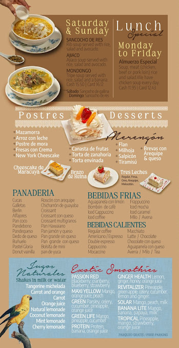Menu Bonanza Colombian Delights - 3