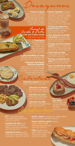 Menu Bonanza Colombian Delights - 4