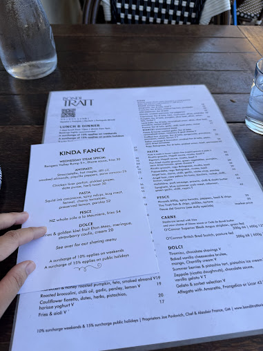 Menu Bondi Trattoria - 3