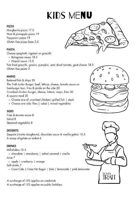 Menu Bondi Trattoria - 5