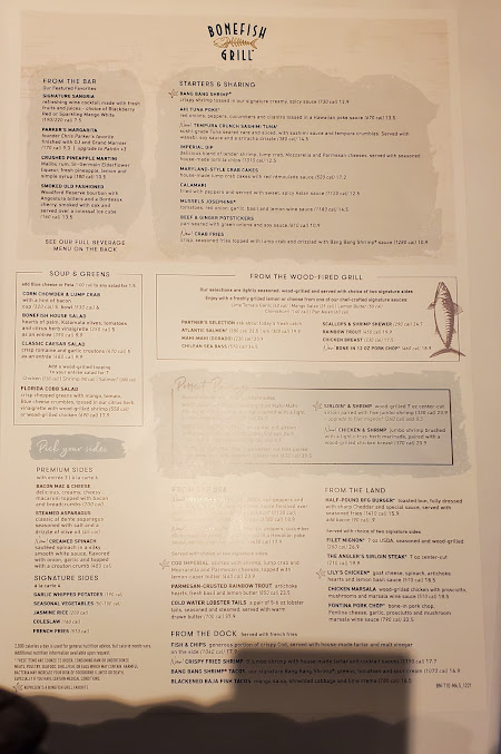 Menu Bonefish Grill - 9