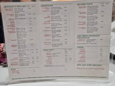 Menu Bongiornos Cucina Italiana Pizzeria - 4