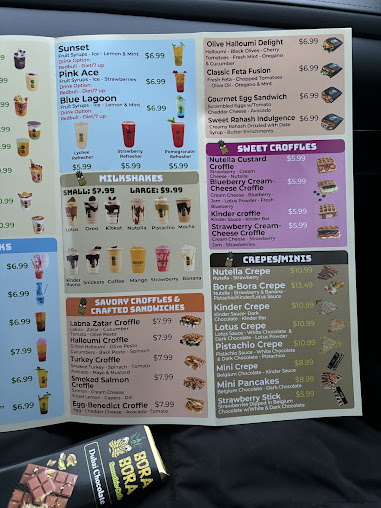 Menu Bora Bora Smoothie Cafe Latham Albany - 6