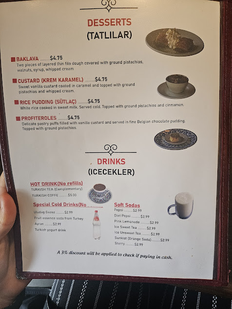 Menu Bosphorus Restaurant - 0
