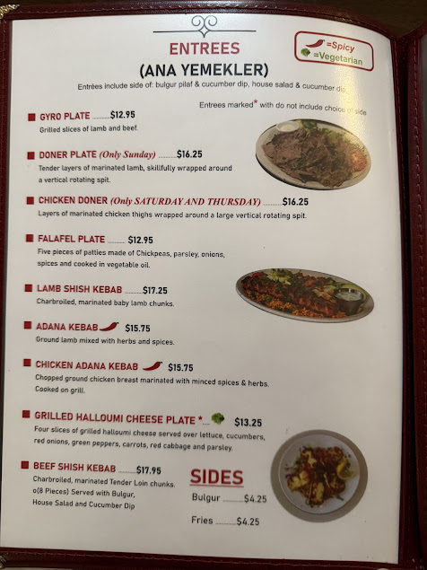 Menu Bosphorus Restaurant - 5