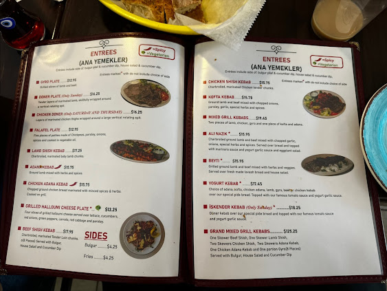 Menu Bosphorus Restaurant - 6