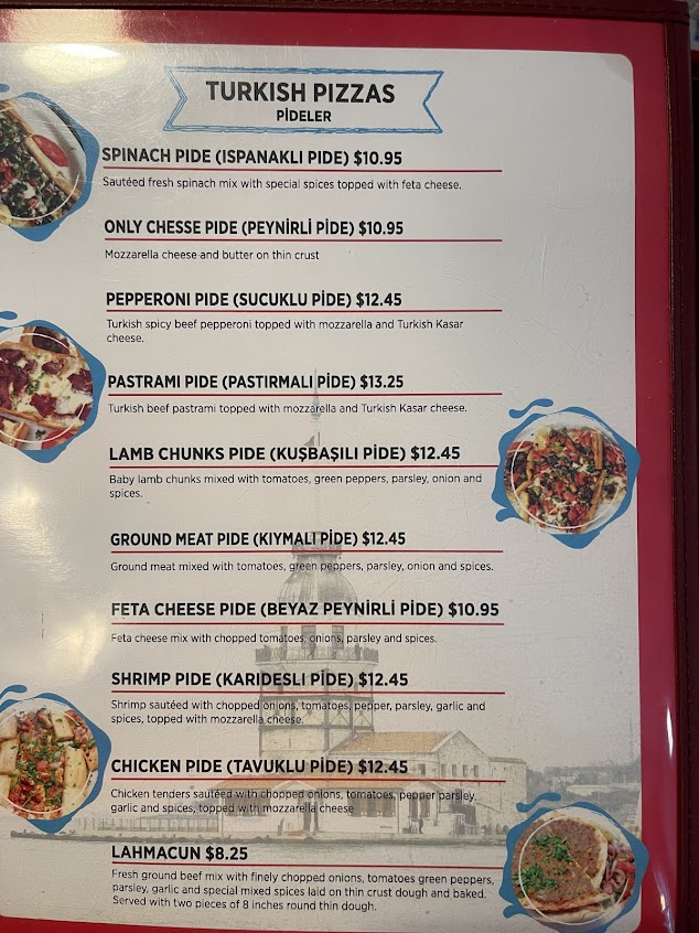 Menu Bosphorus Restaurant - 9