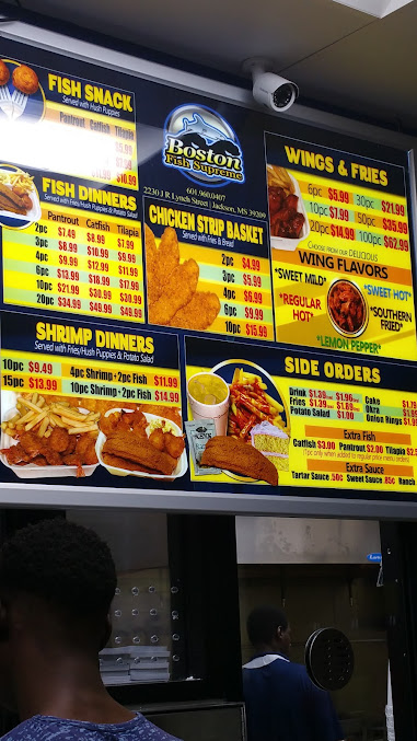 Menu Boston Fish Supreme - 0